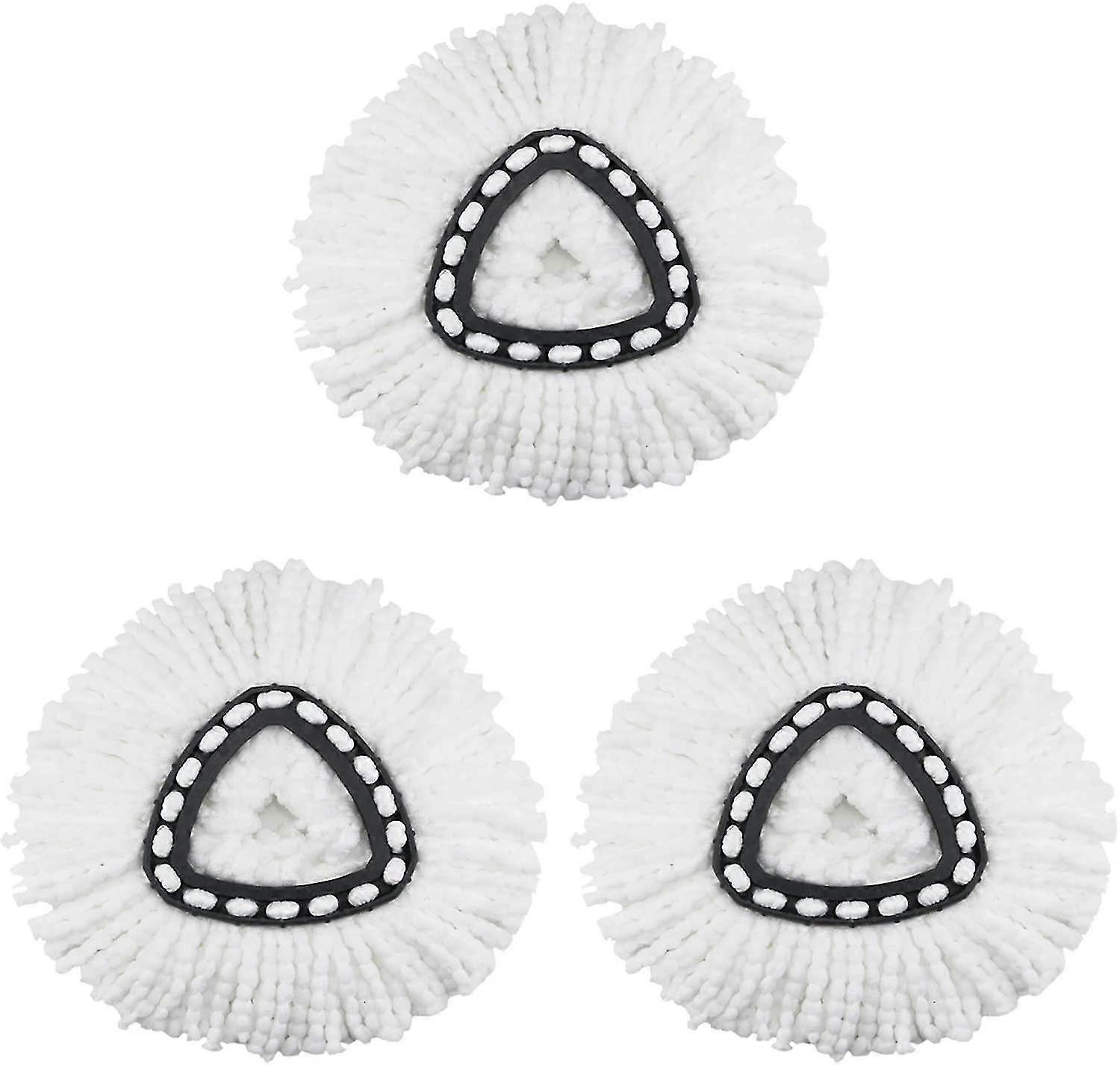 3 Pack Spin Mop Replacement Head Mop Head Refills Mop Head Replacement Mops For Floor Cleaning Microfiber Mop Head Replacement