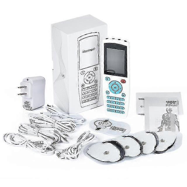 16 modalità digitale tens 4 uscita Ems nervo stimolante zia meridiano terapia impastare elettrico massa ce