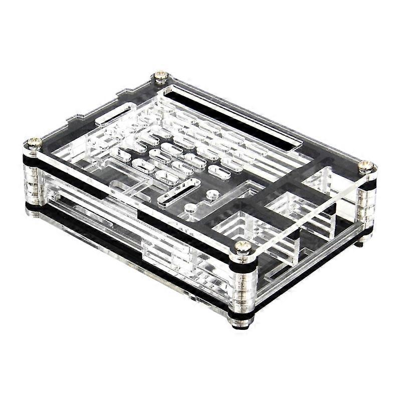 Acrylbehuizing voor RaspberryPi5 4GB/8GB Verbeterde warmteafvoerbox
