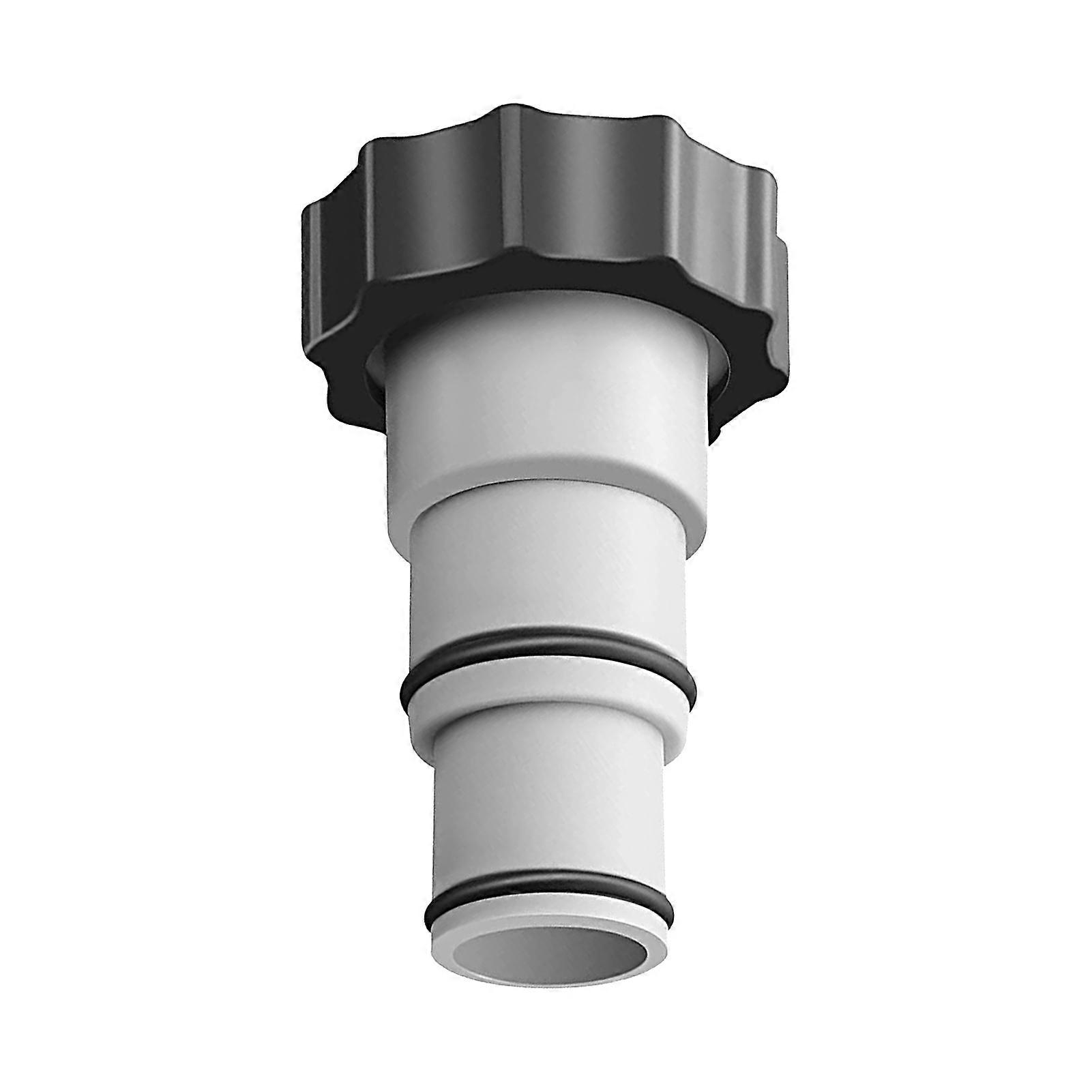 Thread Adapter High Durability Anti-Leak Plastic Pool Drain Pump Thread Connection Adapter for Intex ARU