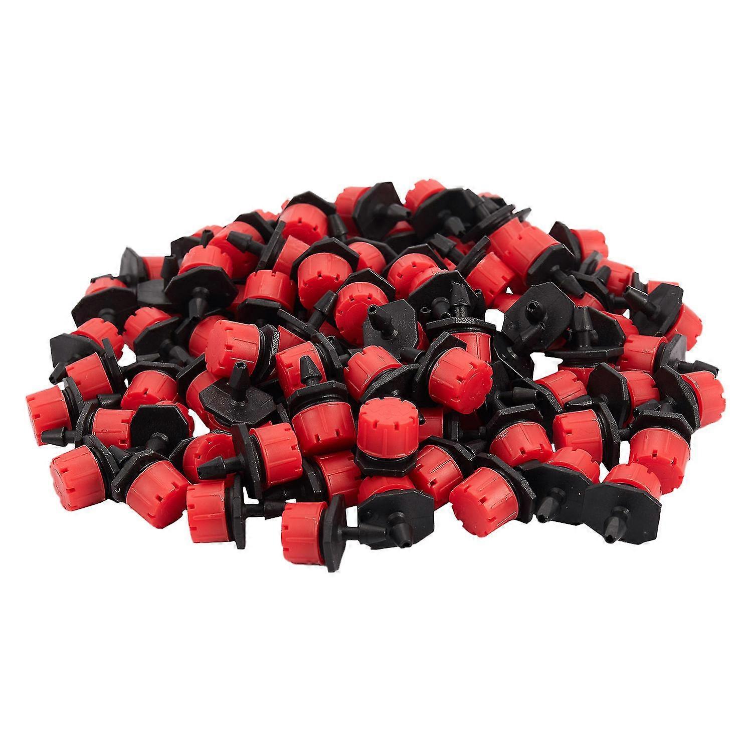 600pcs Adjustable Irrigation Misting -flow Dripper Drip Head Automatic Watering Nozzle Drip Hose Ga