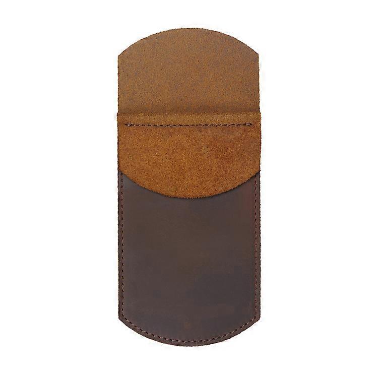 Leather Rustic Leather Pocket Protector For Pens, Pencils, Office & Work Essentials, Pen Holder Is Handmade (brown)