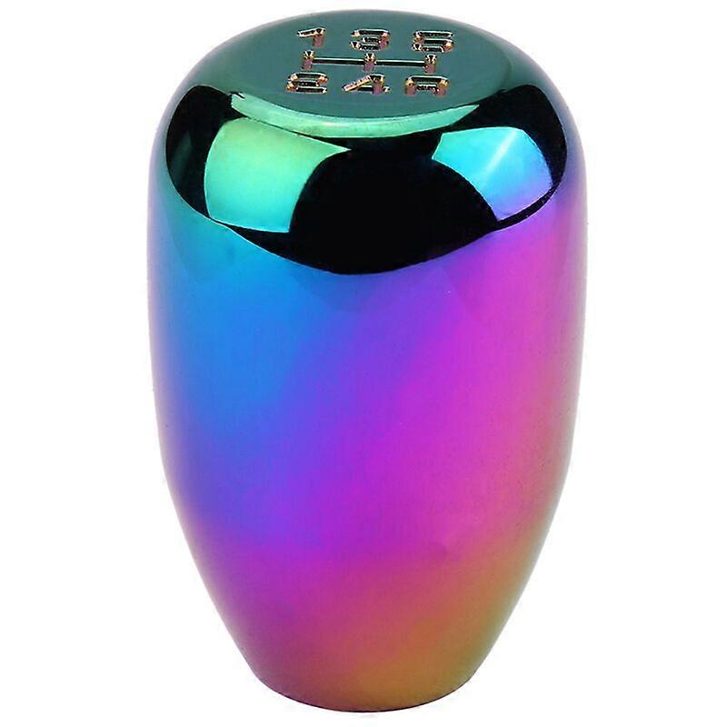 Car 5 Speed Manual Gear Shift Knob with 3 8/10/12mm Adapters (Colorful)