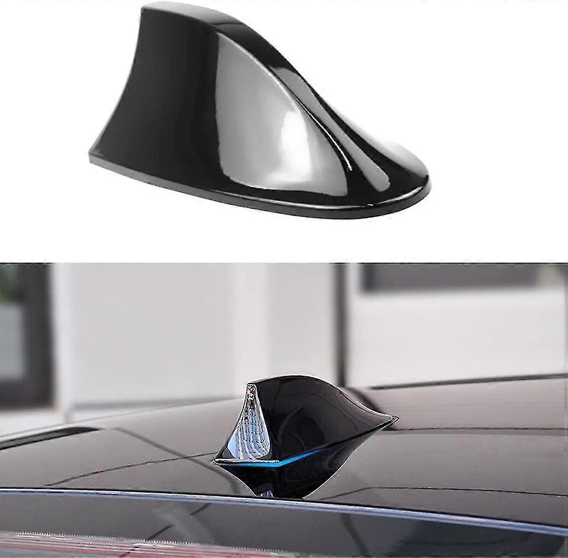 Car Fm Shark Fin Antenna Black