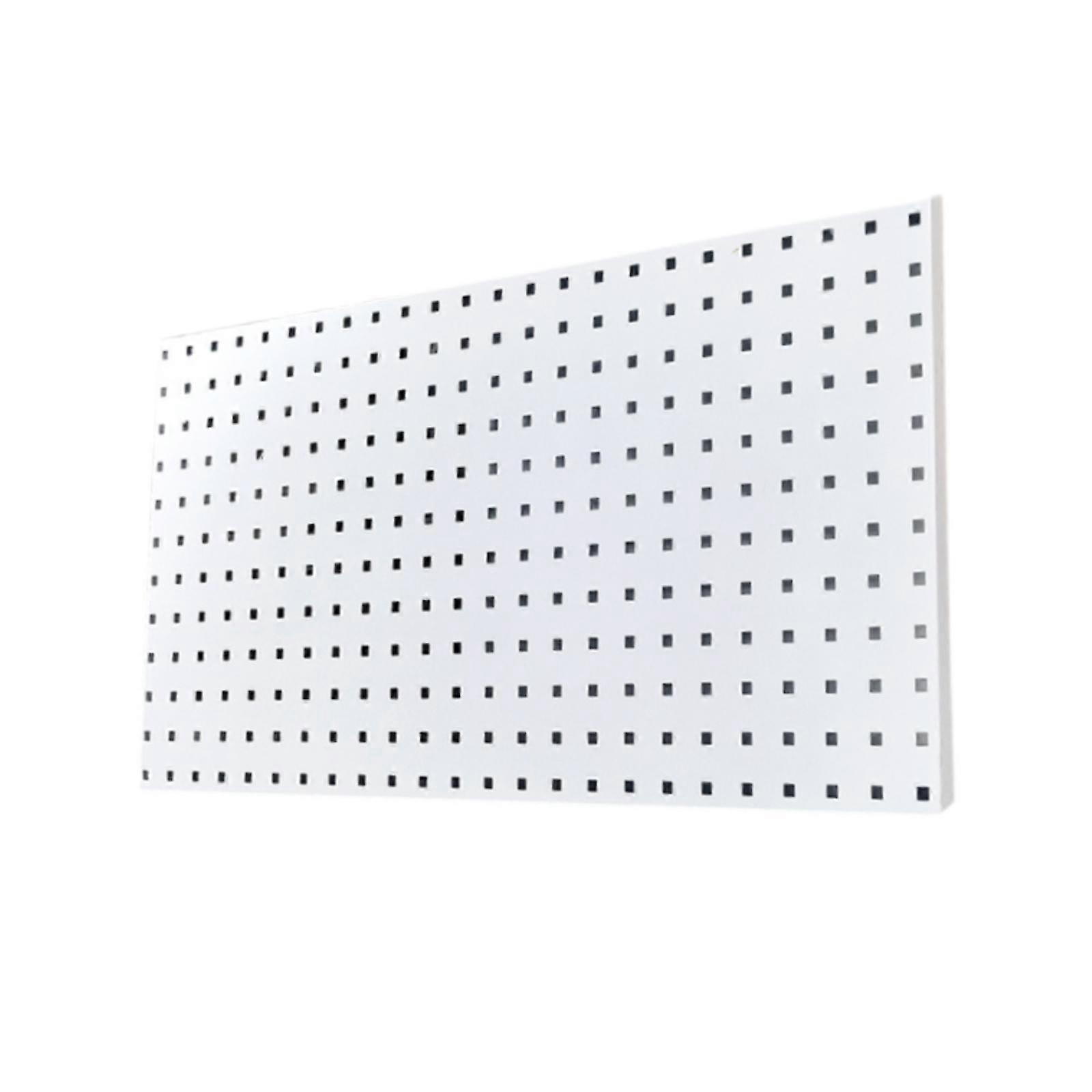Pegboard Tool Organizer Pegboard Veggpanel for Workbench Stue Hvit
