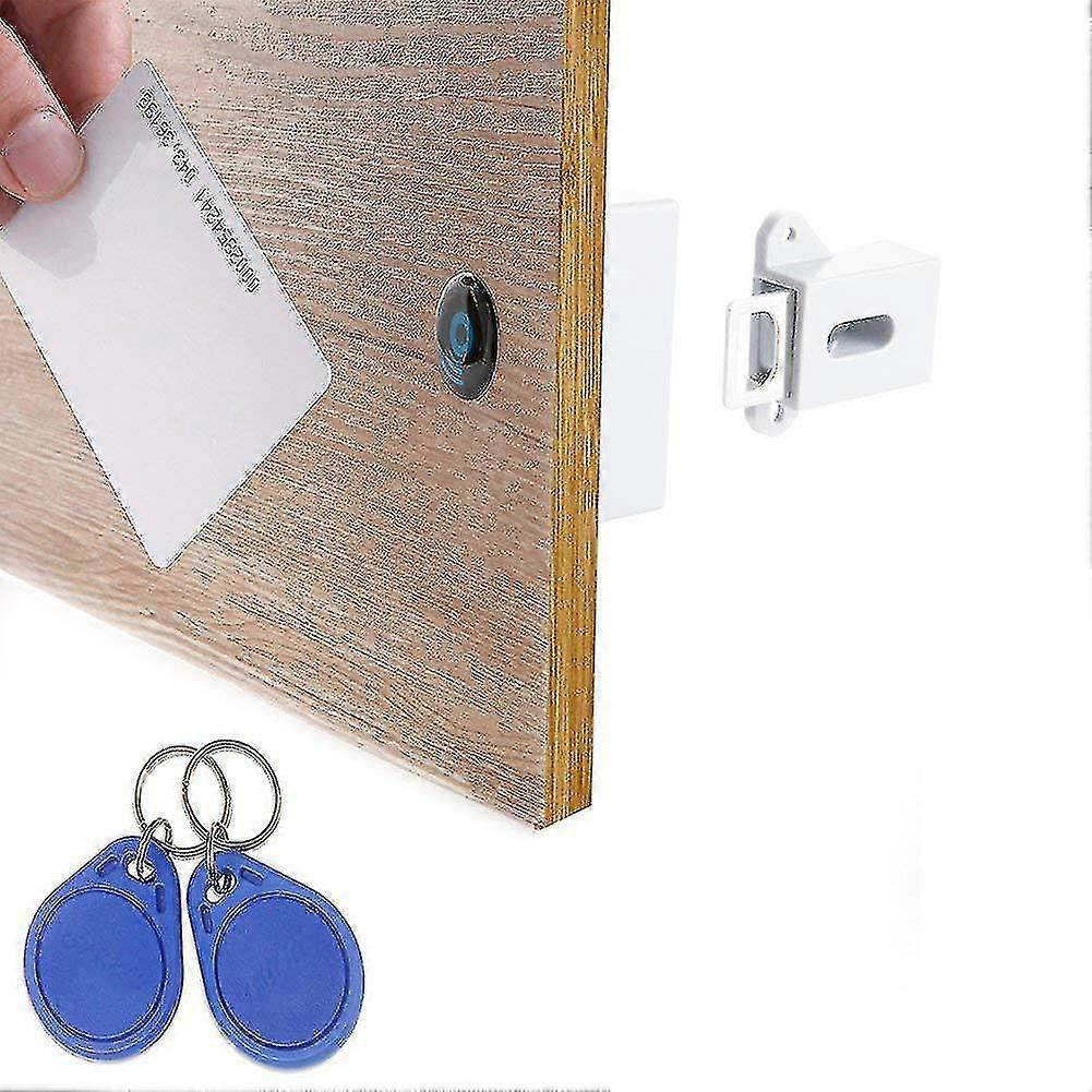 Invisible Electronic Cabinet Lock, Hidden Lock, Diy Rfid Lock La-tch For Wooden Cabinet Drawer Locker Cupboard