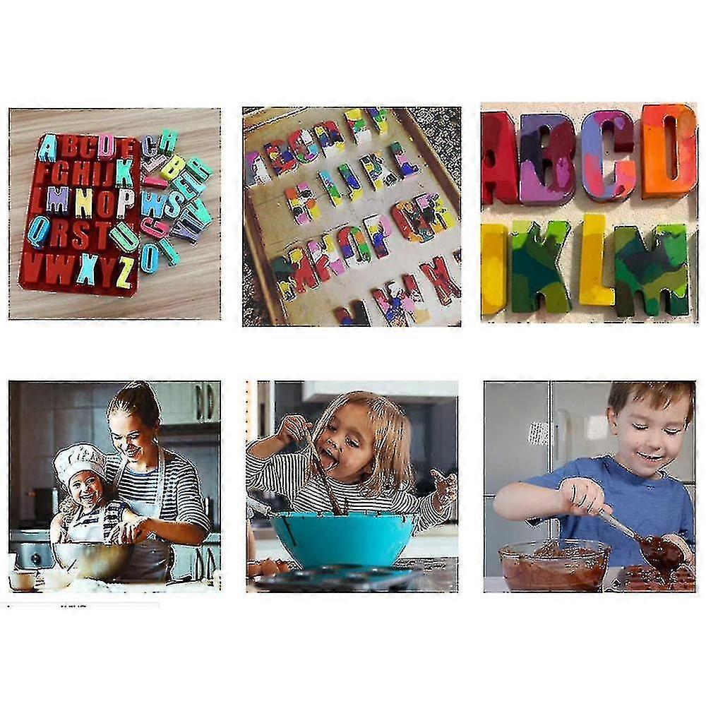 文字シリコーンアルファベットトレイ金型 - シリコーン文字金型ベーキング金型