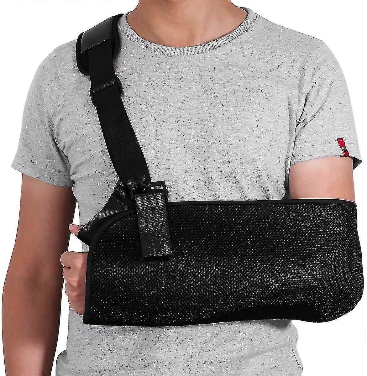 Arm Sling Adjustable Shoulder Immobilizer Wrist Elbow Support Brace For Broken