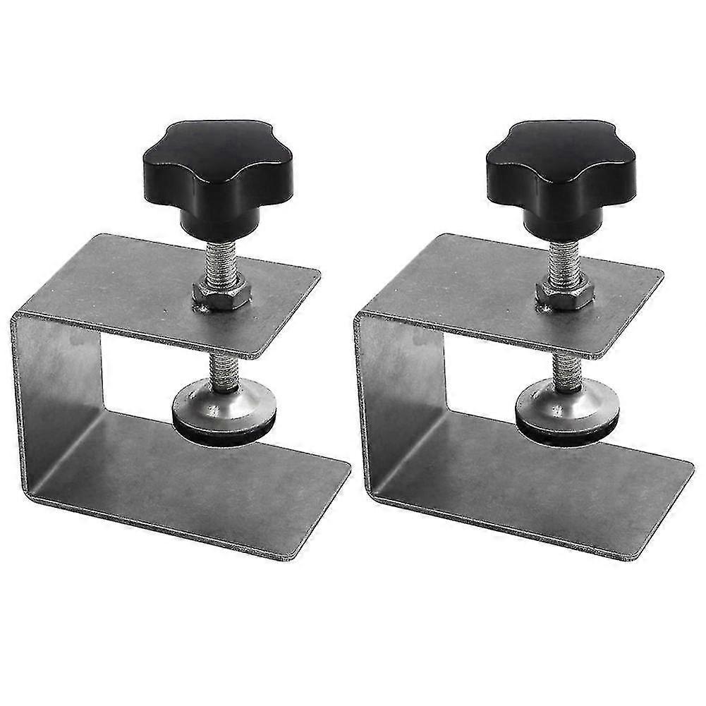 2pcs Home Improvement Smooth Woodworking Drawer Front Installation Clamp Hardware Jig Accessories S