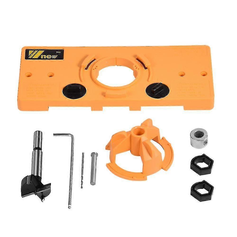 Hinge Jig Boring Hole Drill Guide Set