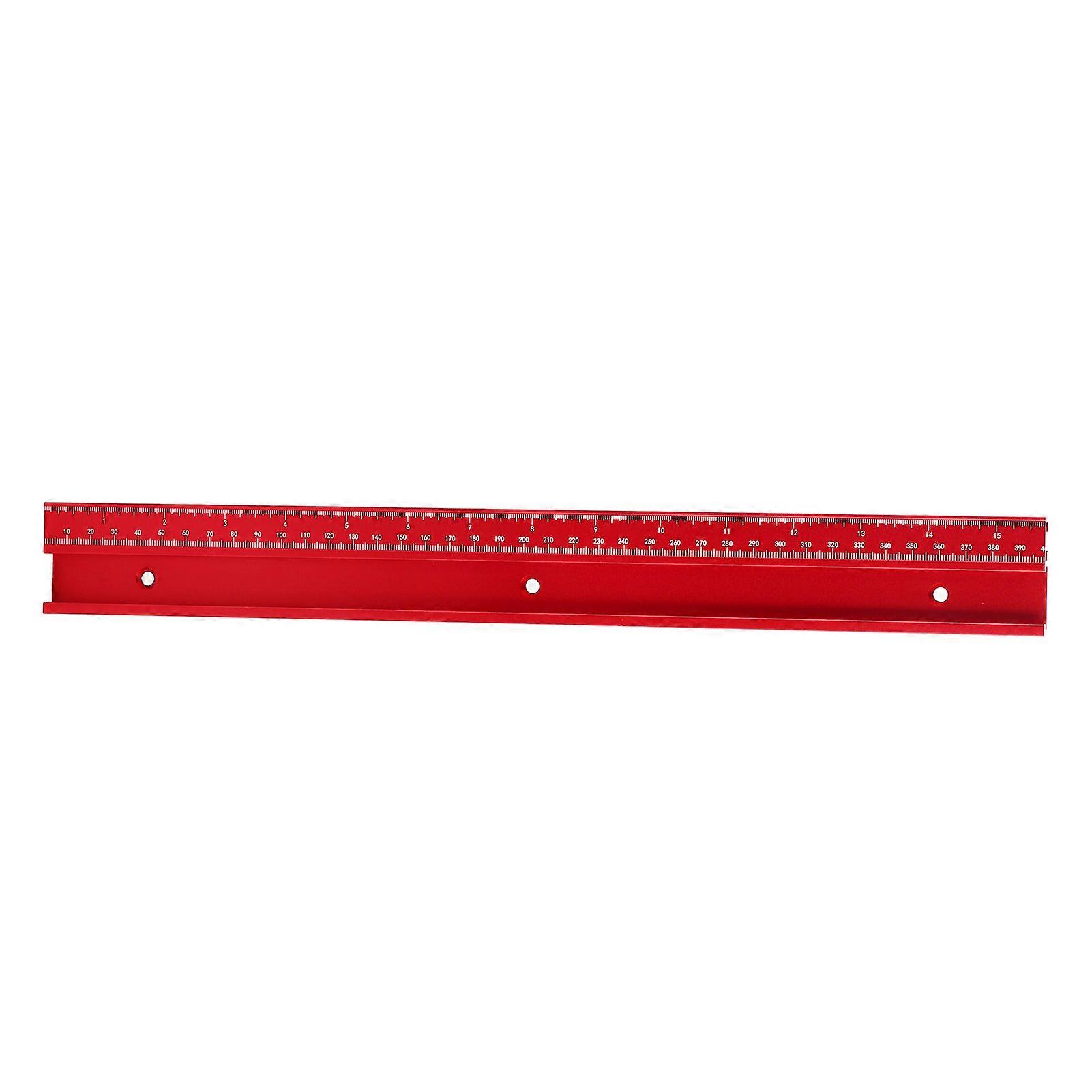 2 sets 45 Type Woodworking Chute Aluminum Alloy Guide Rail Push Handle Table Saw Fixture Slot Parts400mm