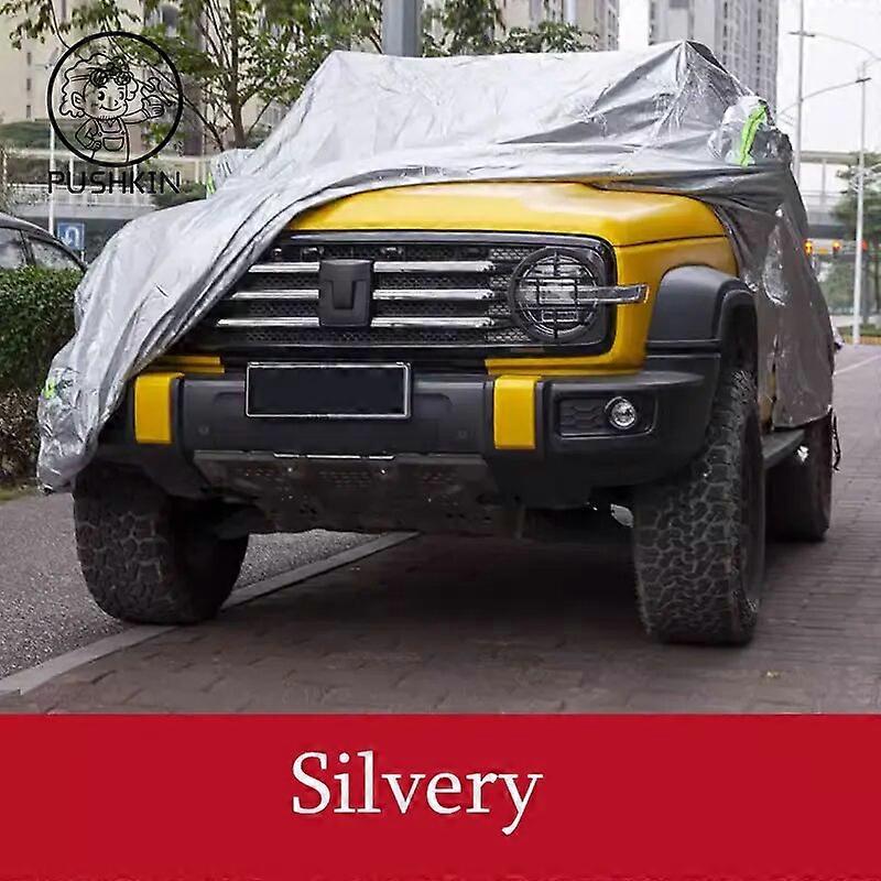 Car Cover For Great Wall GWM WEY Tank 300 2021 2022 2023 Outdoor Sun Shade Anti-UV Rain Snow Fog Resistant Cover Dust Proof