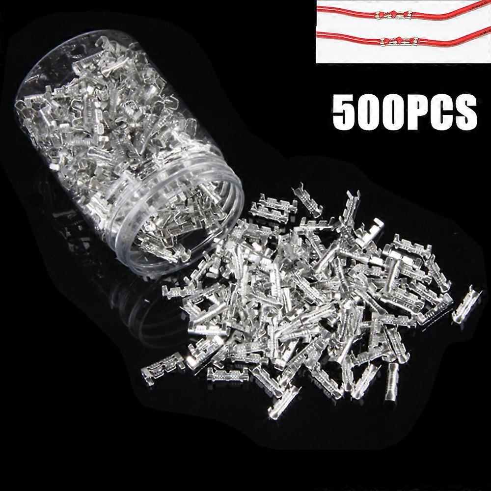 500pcs Docking connector line pressing button quick connect terminal wiring 0.5 to1.5 square