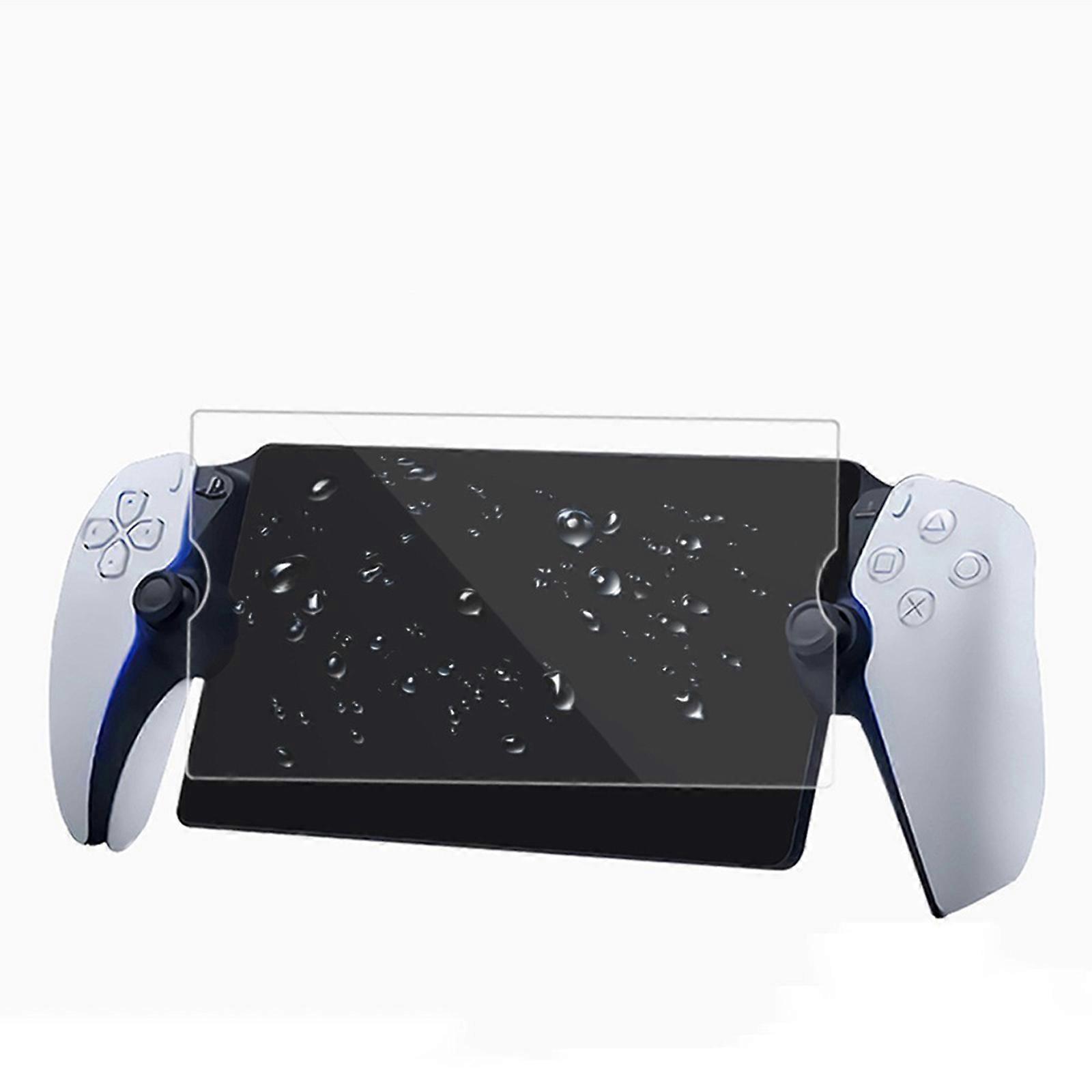 Tempered Glass Screen Protector for PS5 Portal Remote Player, with Easy Installation Kit, Transparent Ultra HD, Anti-Scratch, Anti-Fingerprint