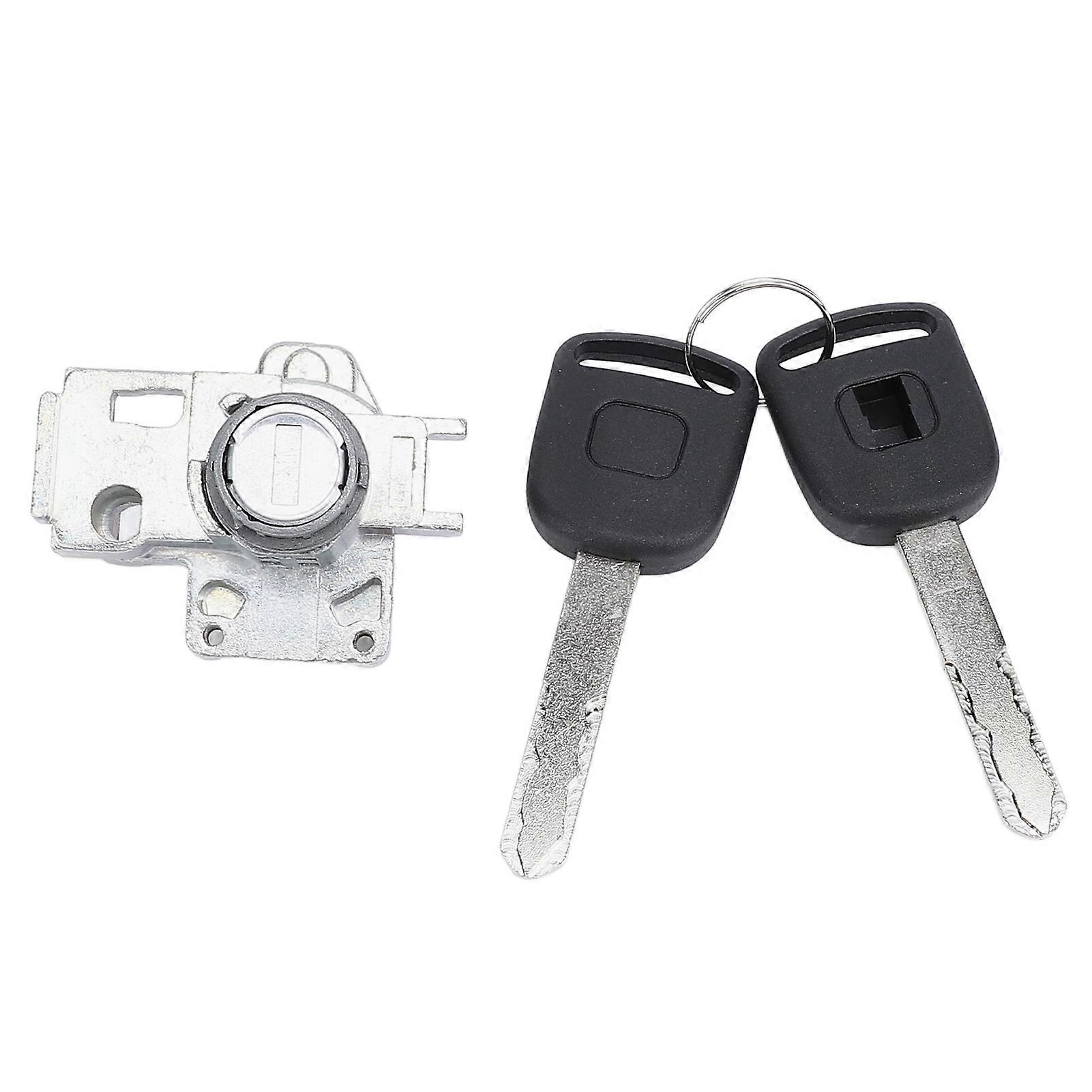Driver Side Door Lock Cylinder Set with 2 Keys 72185 TA0 A01 Perfect Fit Front Left Door Lock Kit for Accord 2008‑2012