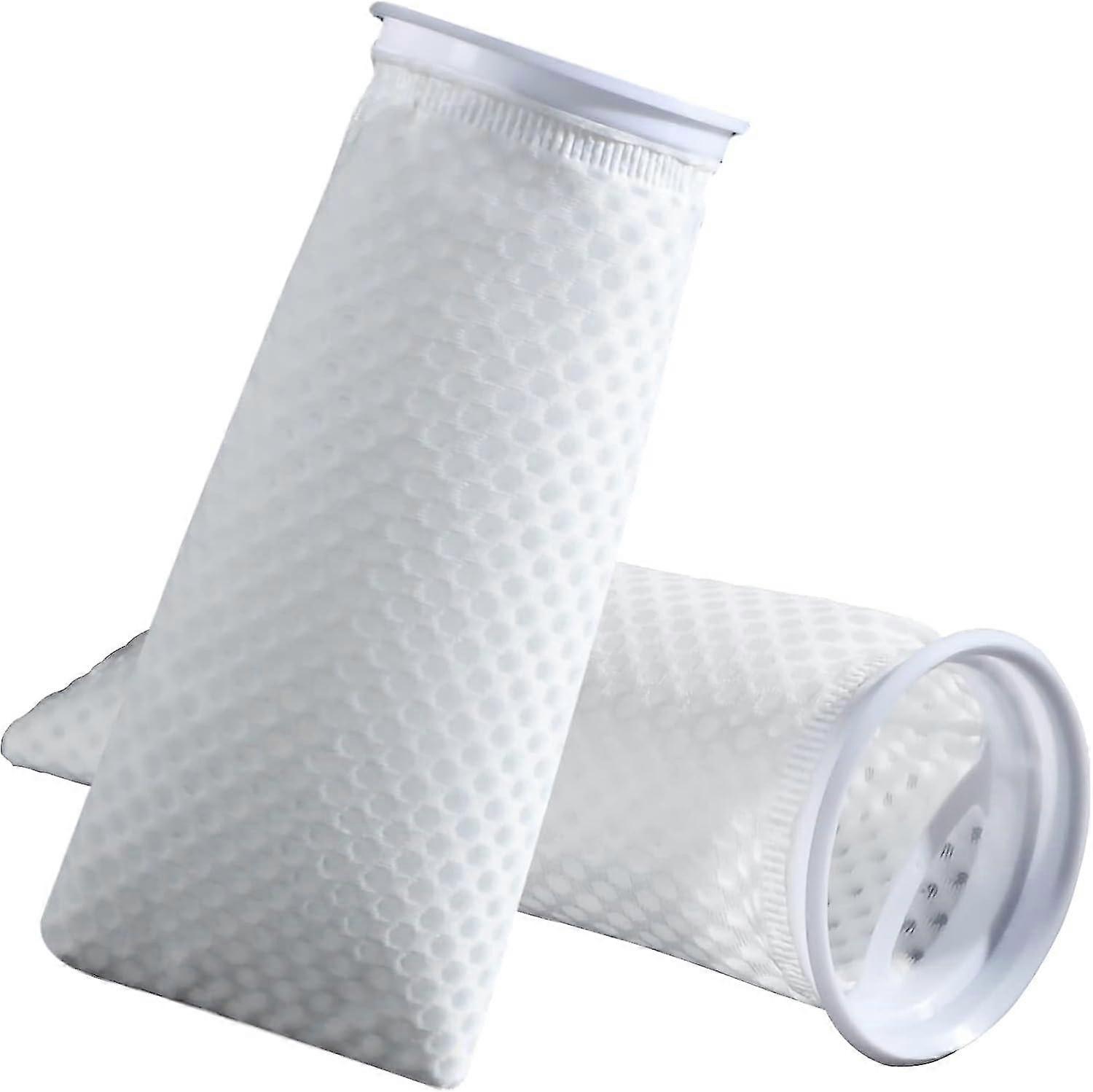 4 Zoll Filtersocken für Meerwasseraquarien Ring Aquarium Filter Socke Verwendung in Sumpf (2er-Pack) - Ya