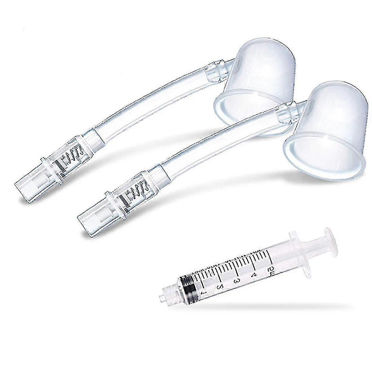 2 Set Nipple Corrector Device Correction For Inverted Nipples Treatment Enlarger - XC