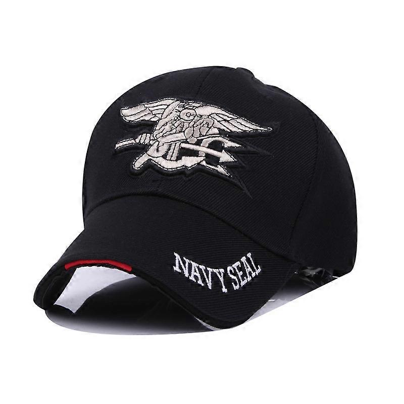 Navy Seal Baseball Cap Black Snapback Hat Cotton Sun Hat Unisex