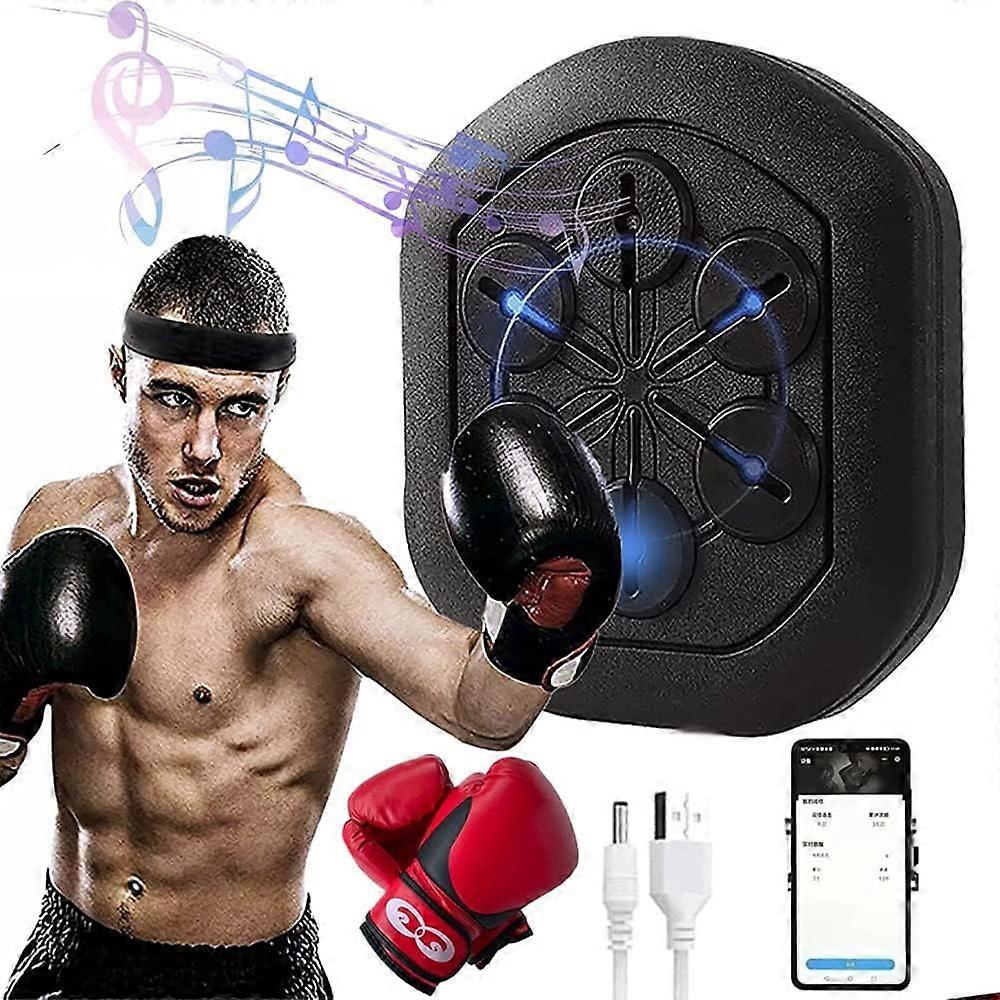 Music Boxing Machine seinälle asennettava nyrkkeilykone aikuisille ja lapsille, 100% upouusi