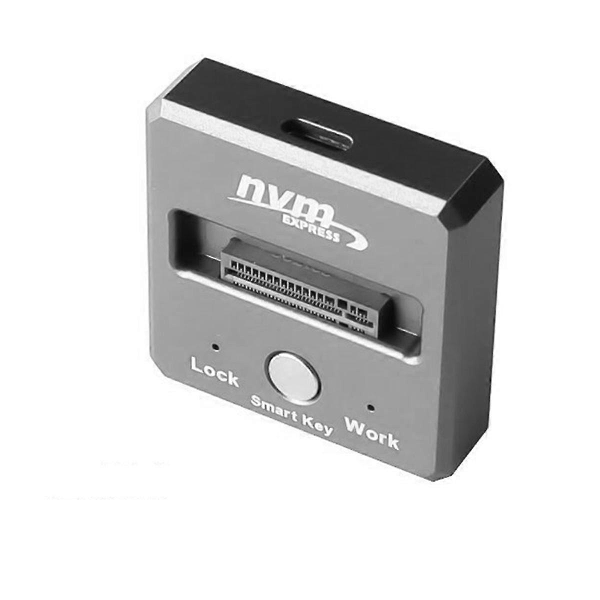 10Gbps M2 SATA NVMe to USB 3.1 Docking SSD Adapter SATA NVMe Dual Protocol for 2230 2242 2280 22110 M2 SSD Enclosure Base