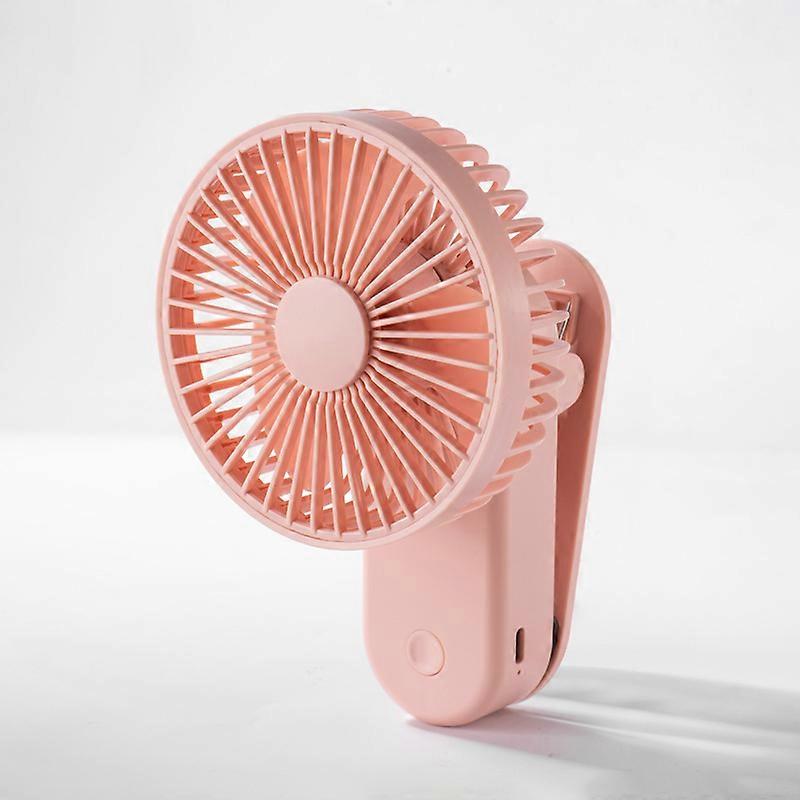 Rose Mini Clamp Fan 4000mAh, Clip-on Fan with Magnetic Stand, 3 Speed USB Portable Fan, Powerful and Quiet for Home, Office, Table, Camping etc