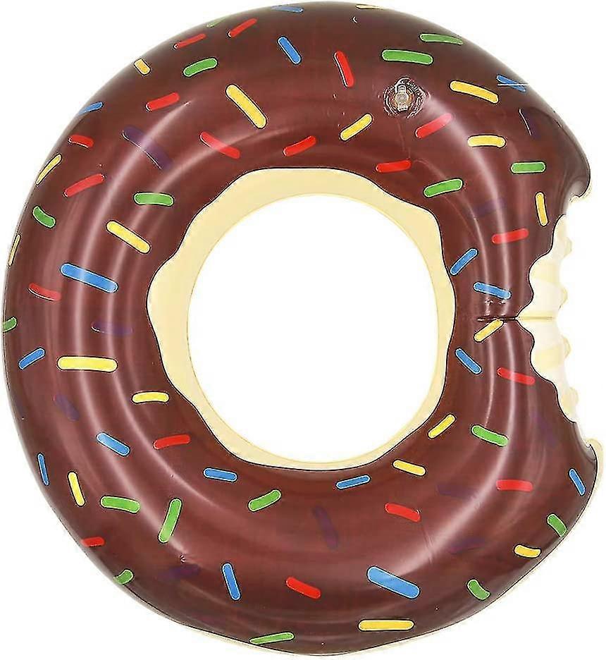 Choklad munk pool flyter sommar tema uppblåsbara simringar rör