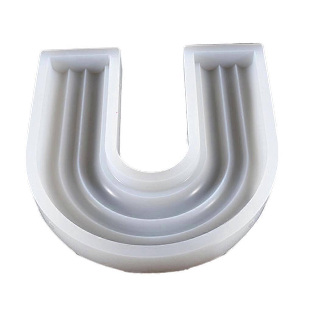 Rainbow Bridge Mold Small Large Casting Mold for DIY Aromatherapy Candles Soaps