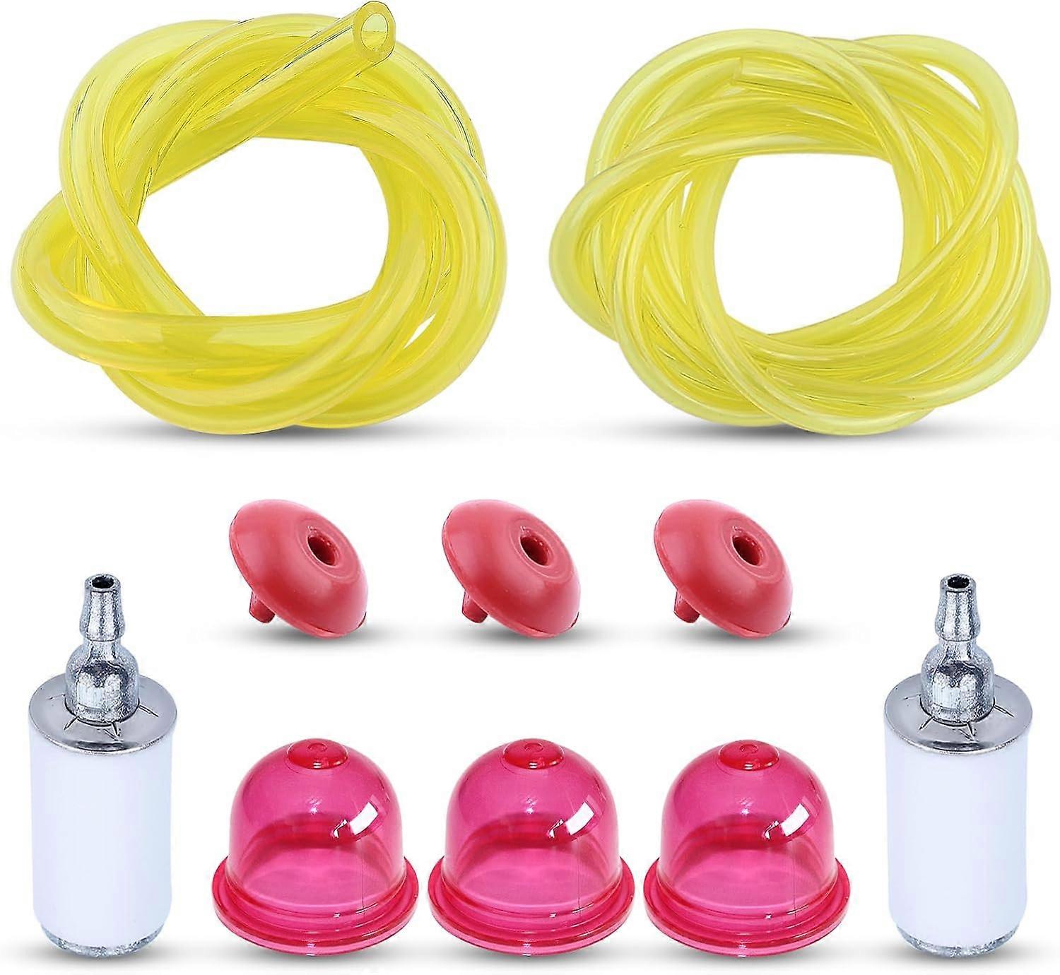 Fuel Line Filter Primer Bulb Check Valve for WEEDEATER Featherlite Trimmer 530058709 POULAN P1500 P2500 P3500 P4500