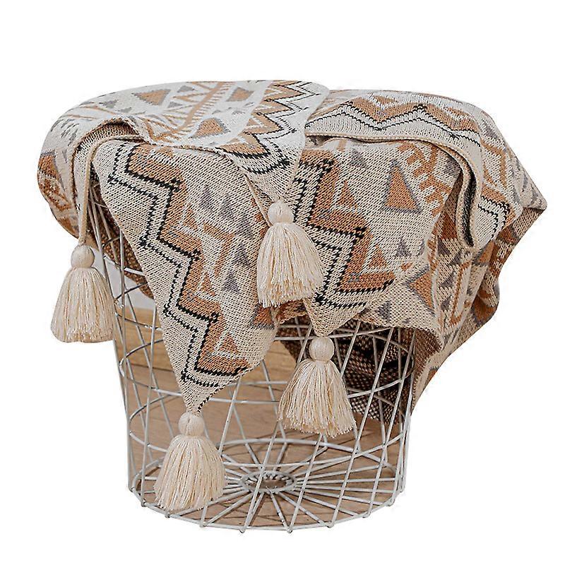 Knitting blanket nap blanket winter simple sofa blanket