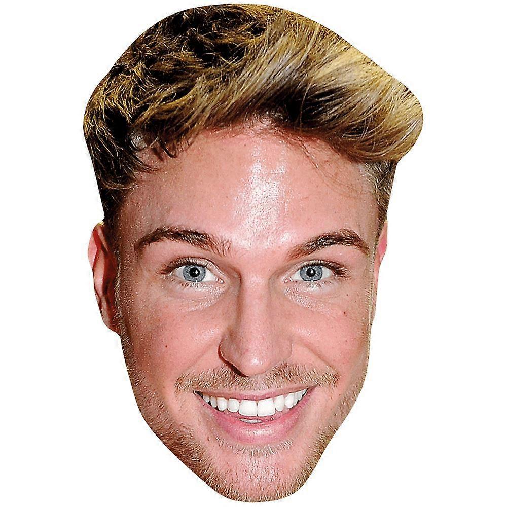 Tom Zanetti (Smile) Celebrity Mask, Flat Card Face