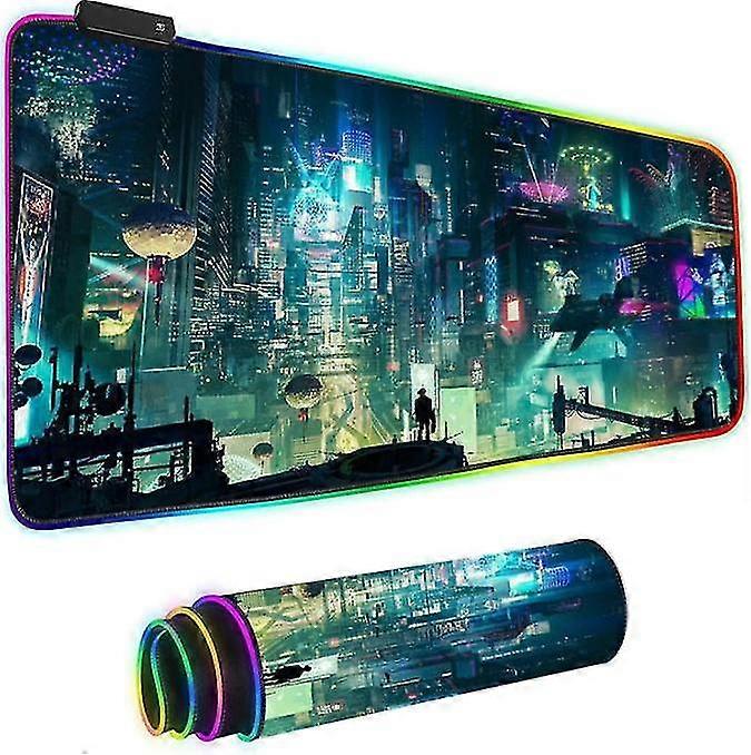 Mouse Pad With Anti-slip Rubber Base Oversized Extended Table Pad Gaming Keyboard Pad
