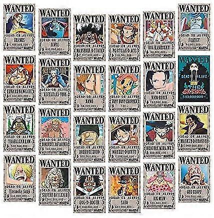 24 pirate bounty posters