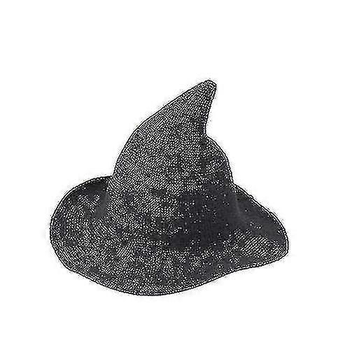 Woolen Witch Hat - Dark Gray