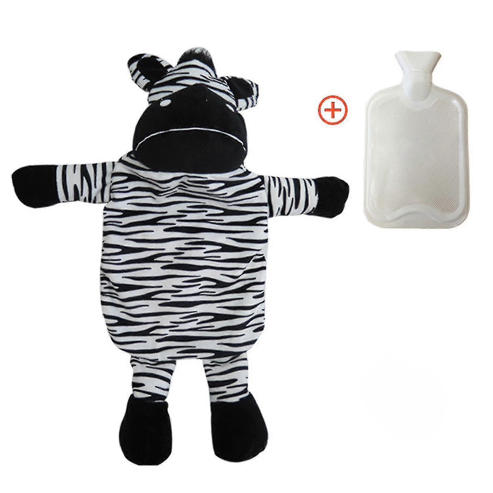 Winter Hot Water Bottle Plush Soft Rubber Animal-shaped Plush Heating Pad