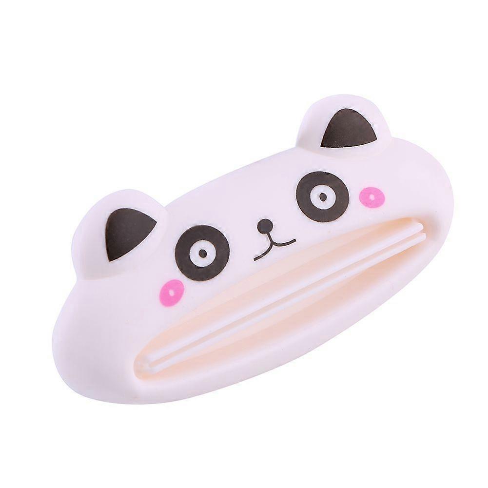 2pc Toothpaste Tube Squeezer Easy Squeeze Paste Dispenser Roll Holder Cartoon Panda
