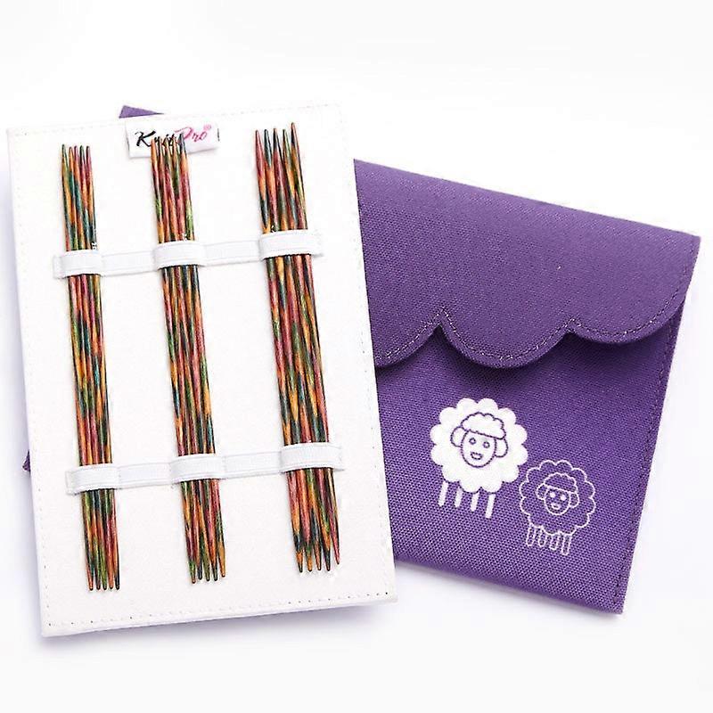 Knitpro Symfonie Wood Double Pointed Needle Set 20cm
