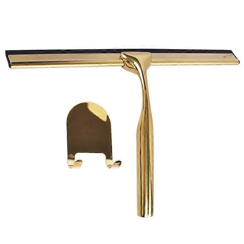 Shower Squeegee Stainless Steel Glass Window Squeegees Non-Slip Blade Handle for Bathroom Door Mirror Car Glass K0AB