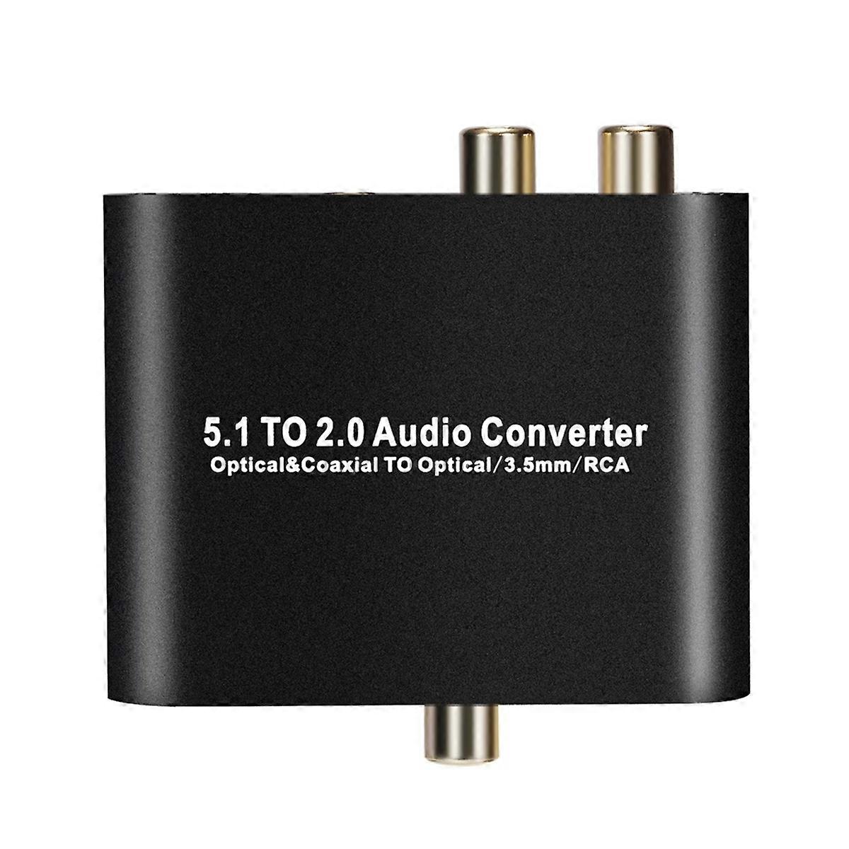 5.1CH to 2.0 Stereo Digital Audio Converter DTS/AC3 for Decoding SPDIF Input to 5.1 Decoder SPDIF C