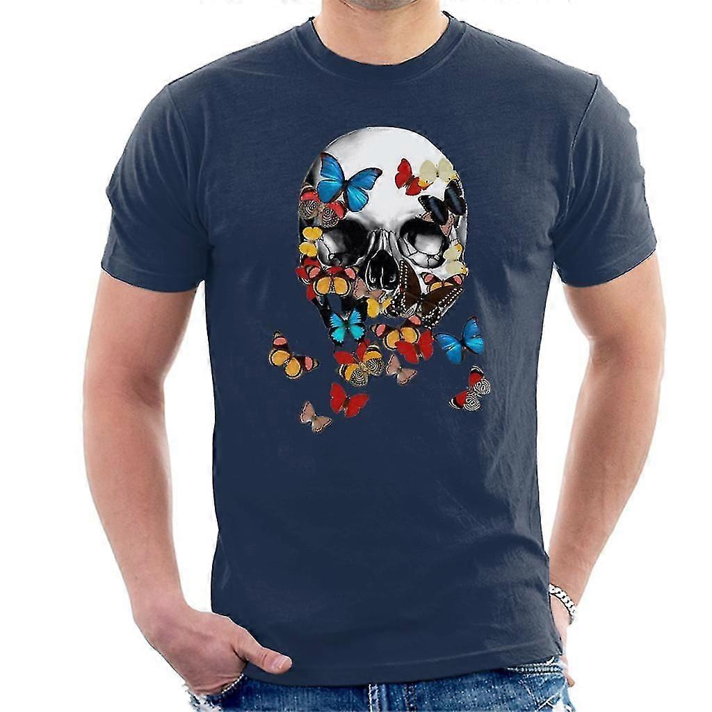 Butterfly Skull Men'S T-Shirt