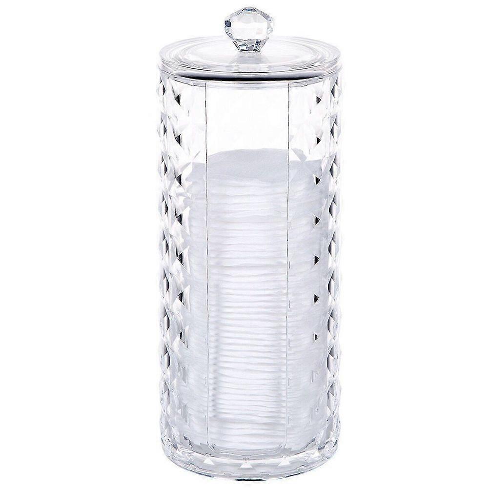 Cotton pad storage box - transparent tall storage box