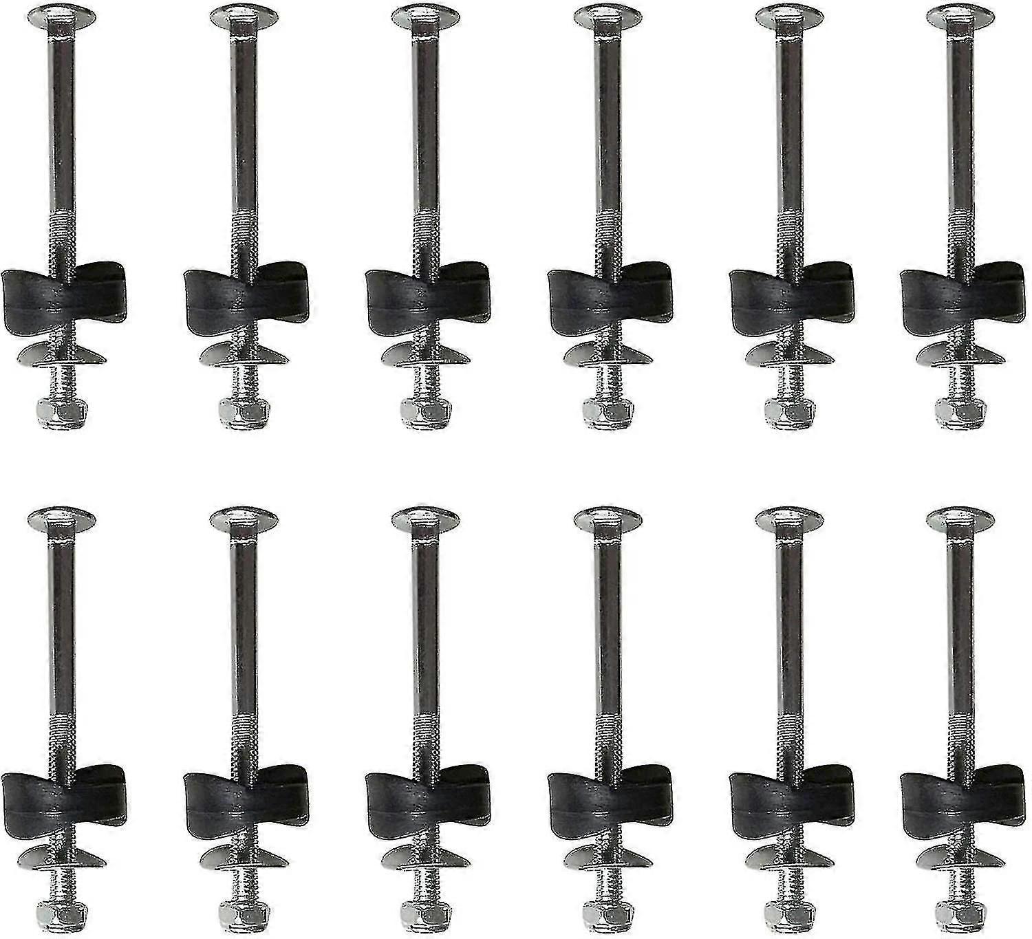 Trampoline Spacers with Screws, 12 Pack, Replacement Accessories for Trampoline Safety