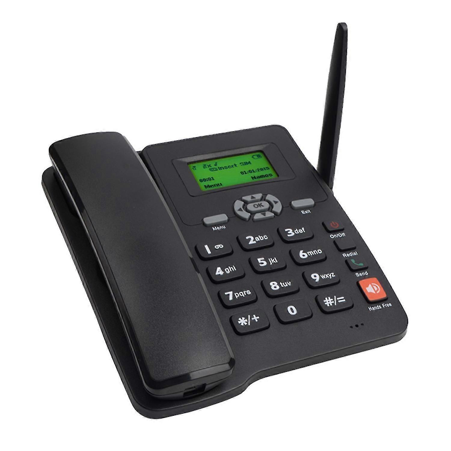 Cordless Phone Desktop Telephone Support GSM 850/900/1800/1900MHZ Dual SIM Card 2G Fixed Wireless Ph