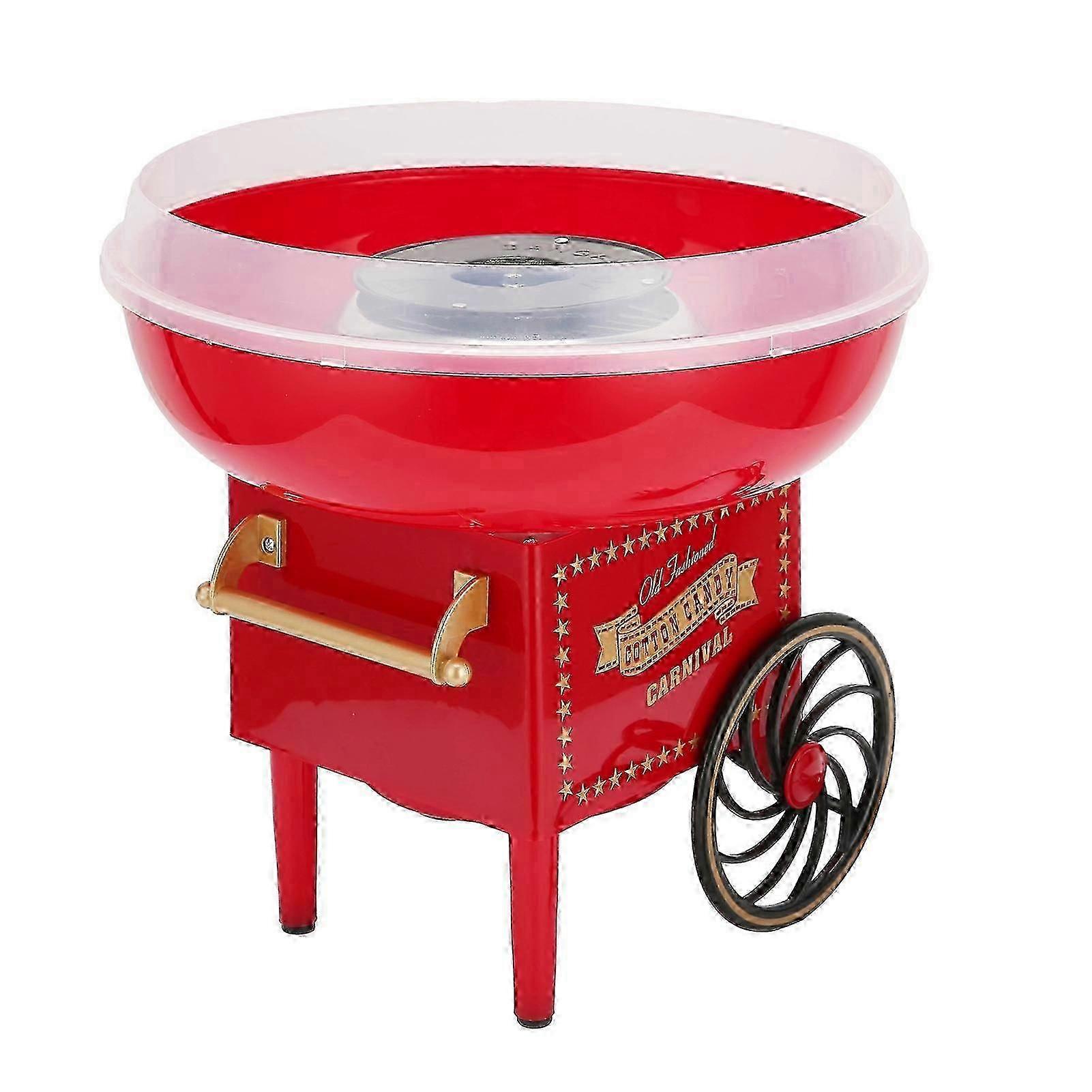 誕生日パーティーのための電気キャンディーフロスメーカービンテージカートデザイン220V