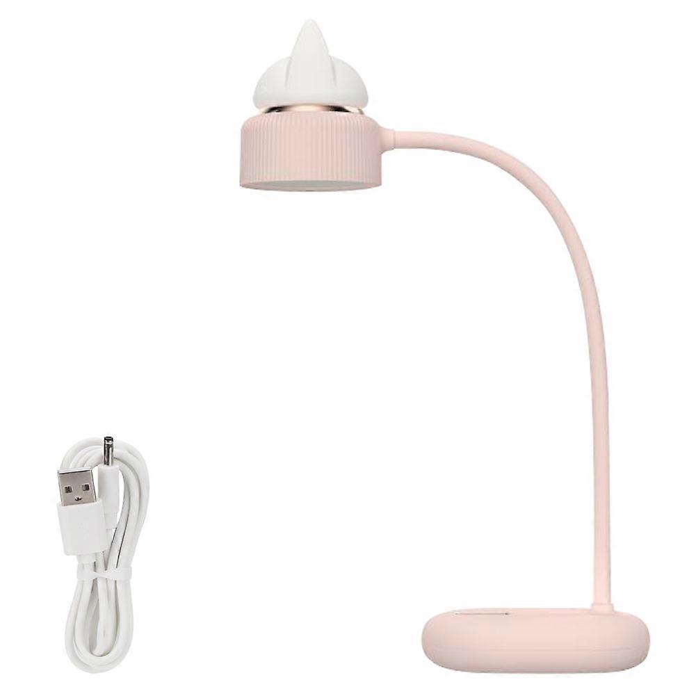 USB Charging LED Desk Lamp Cute Cat Shape Foldable Adjustable Reading Night Light