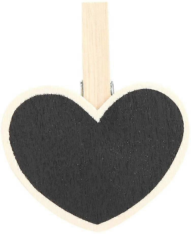 Amyi 50pcs Mini Chalkboard Signs Labels Clips For Plant Marking Home Office Message.