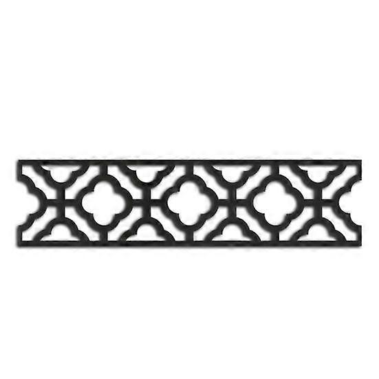 Wall Sticker 3D Geometric Pattern Self-Adhesive Acrylic Wall Border Stickers for Room