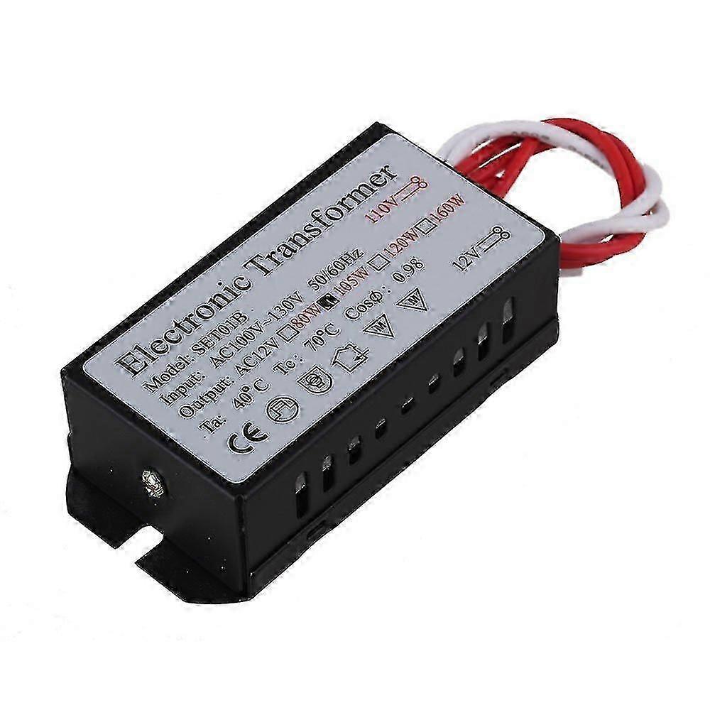 105W elektronisk transformator for halogen - konverter 110V AC til 12V