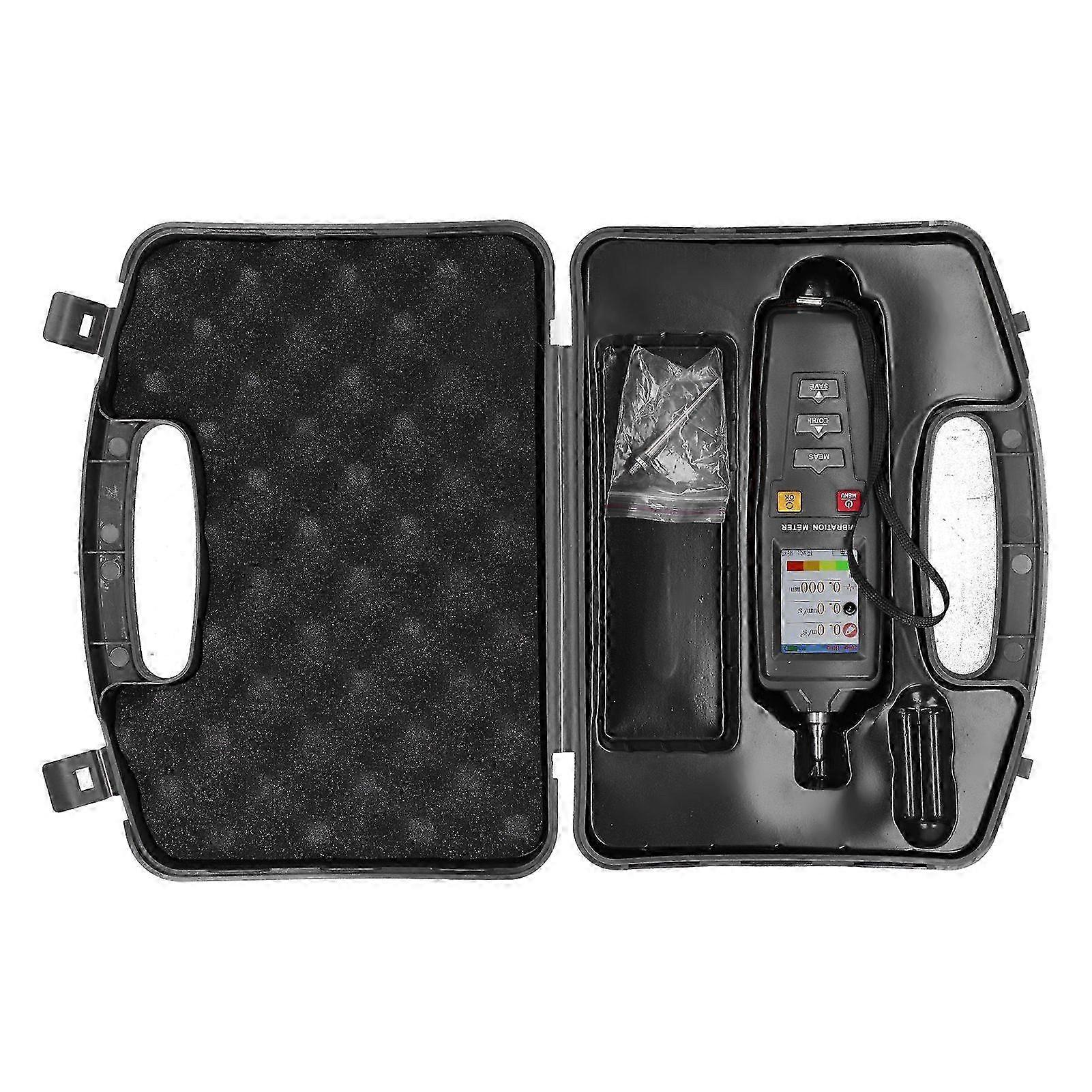 WT63B Portable Vibration Meter Tester Color LCD Digital Vibration Analyzer Testing Equipment