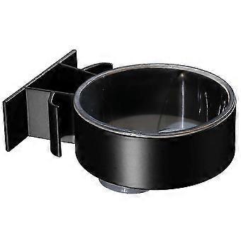 Bathroom Hair Dryer Holder With Water-resistant Adhesive, Hair Care Tools (Black)