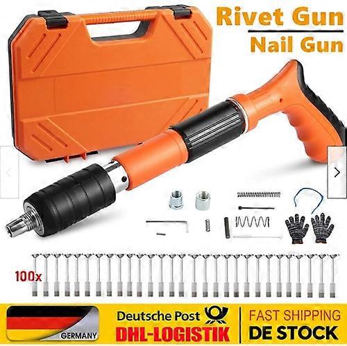 Manuell spik högtrycksspikpistol, DIY, cementvägg